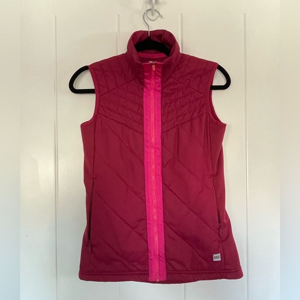 MEC Women's Pink Insulated Quilted Vest